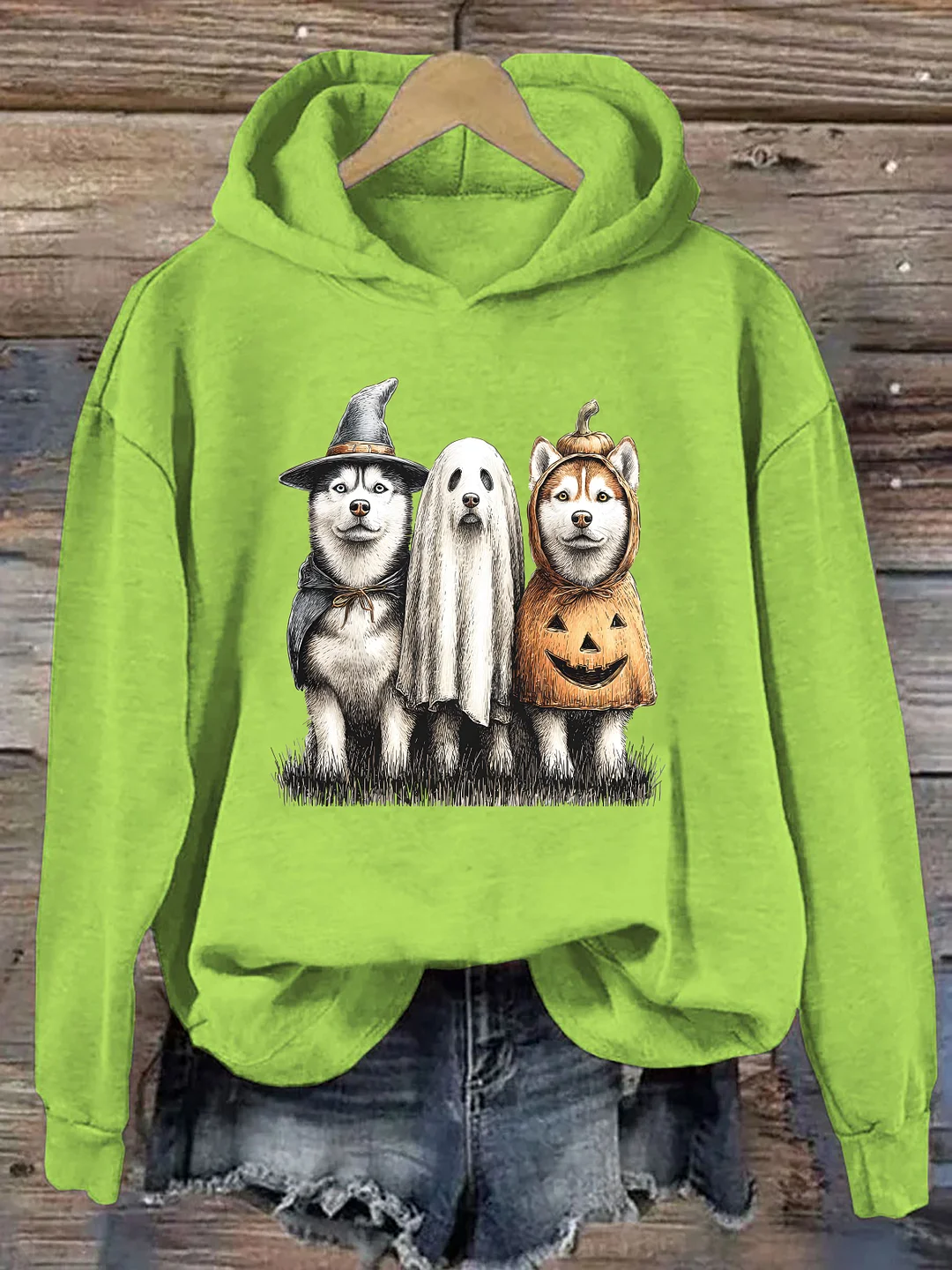 Husky Halloween Hoodie
