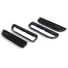 Black 1 Pair Side Grill Grille Fender Vents Replacement for BMW E46 M3 2001-2006