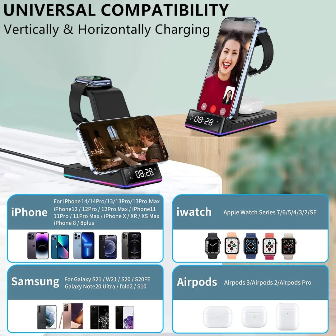 Multi-functional Portable Wireless Charger