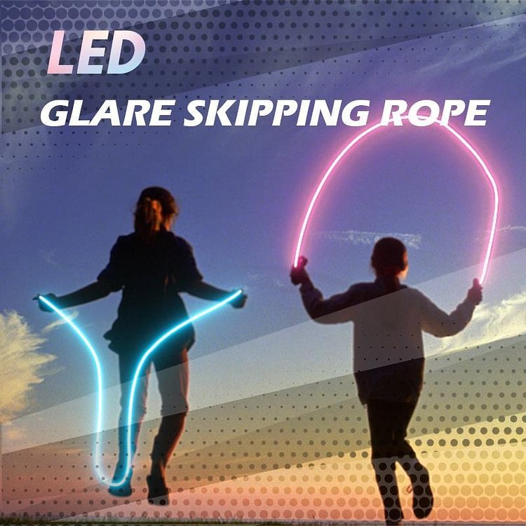 （Christmas Hot Sale）LED Glare Skipping Rope