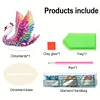 DIY Swan Diamond Painting Acrylic Single-Sided Desktop Ornaments