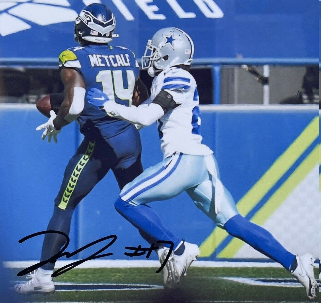 Trevon Diggs Autographed Signed 8x10 Photo Poster painting ( Cowboys ) REPRINT