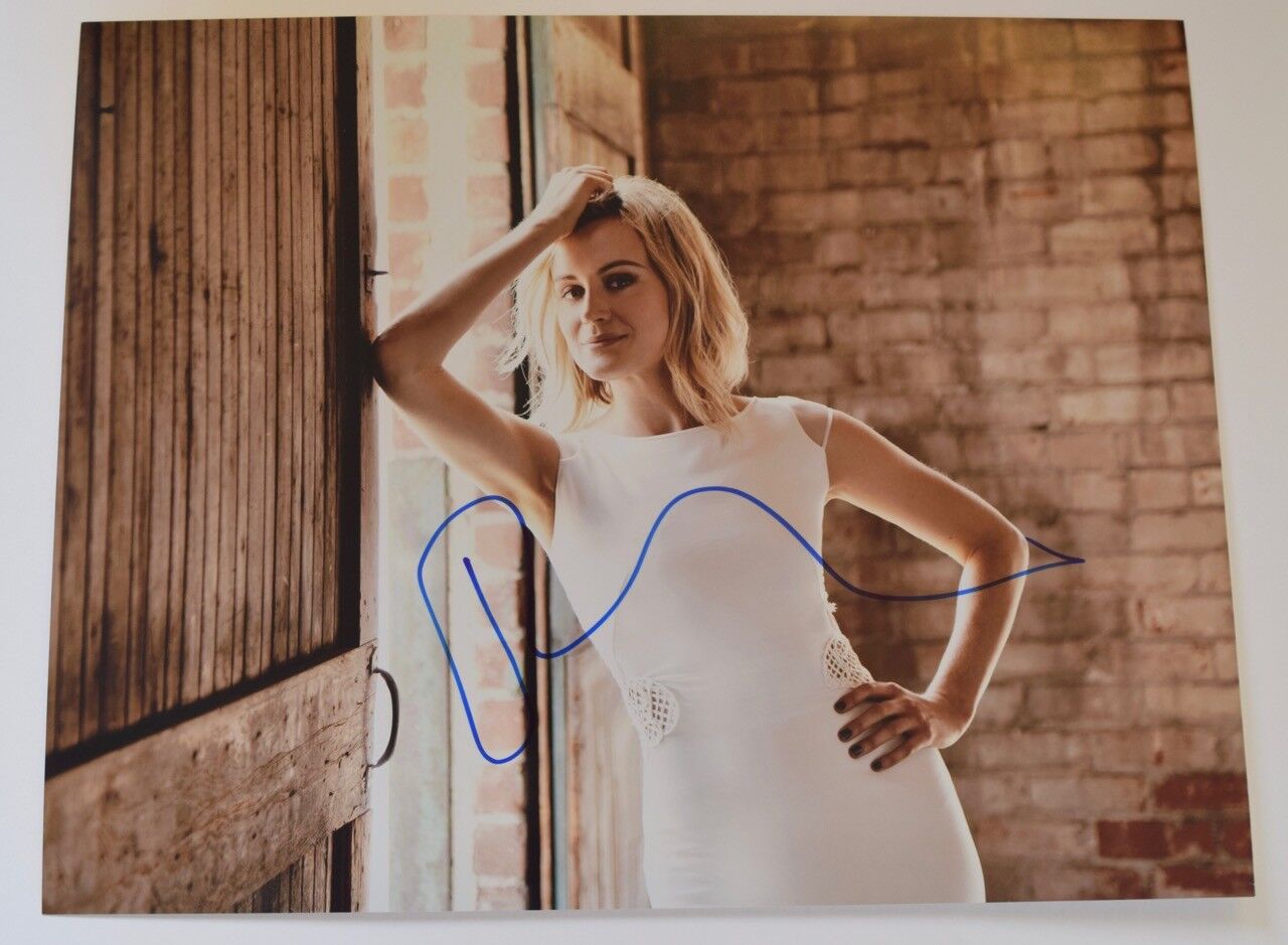 Taylor Schilling Signed Autographed 11x14 Photo Poster painting Orange is the New Black COA VD