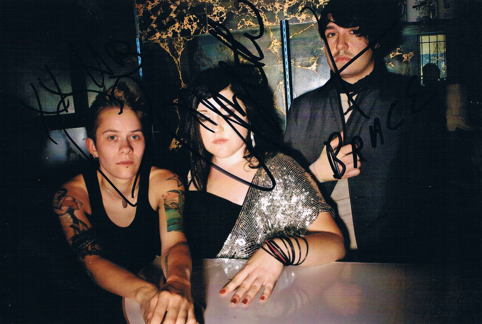 Gossip Beth Dito genuine autographs signed 5x7