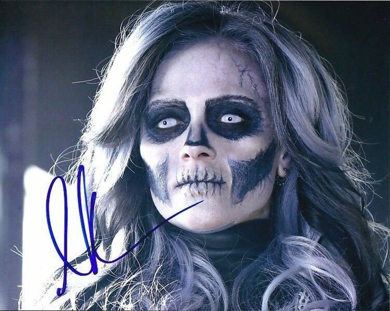 Italia ricci signed autographed supergirl silver banshee Photo Poster painting