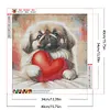 Diamond Painting -DIY Round Drill Love Puppy(40x40cm)