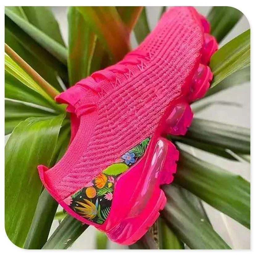 Wongn Wongn Flying Knit Airmat Sneakers Women's Casual Running Shoes Single Shoes Women