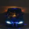 1:14 Bugatti Remote Control Sports Car Building Blocks Cyberpunk Assembly Model