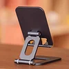 Desktop Mobile Phone Stand Aluminum Alloy Folding Portable Live Online Class Learning Lazy Support Stand Multifunctional Universal