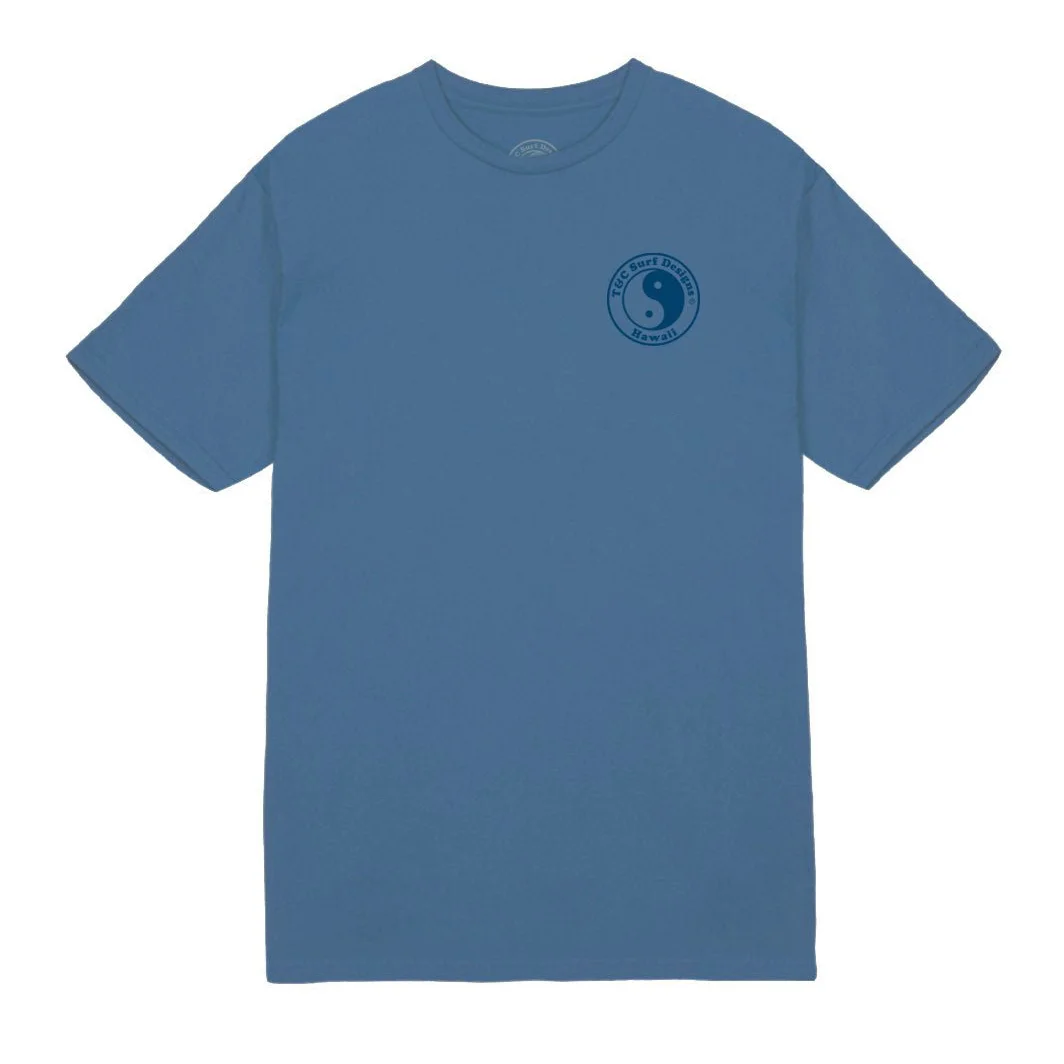 Men's T-Shirt Surf Hawaii Print Beach Daily Round Neck Short Sleeve Tops