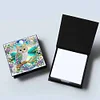 (US Local)Owl Diamond Painting Memo Pad Holder with 160 Sheets of Paper for DIY Art Craft