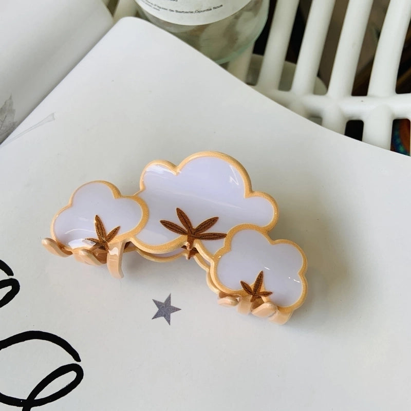 Women’s Minimalist Color Block Arylic Hair Claws