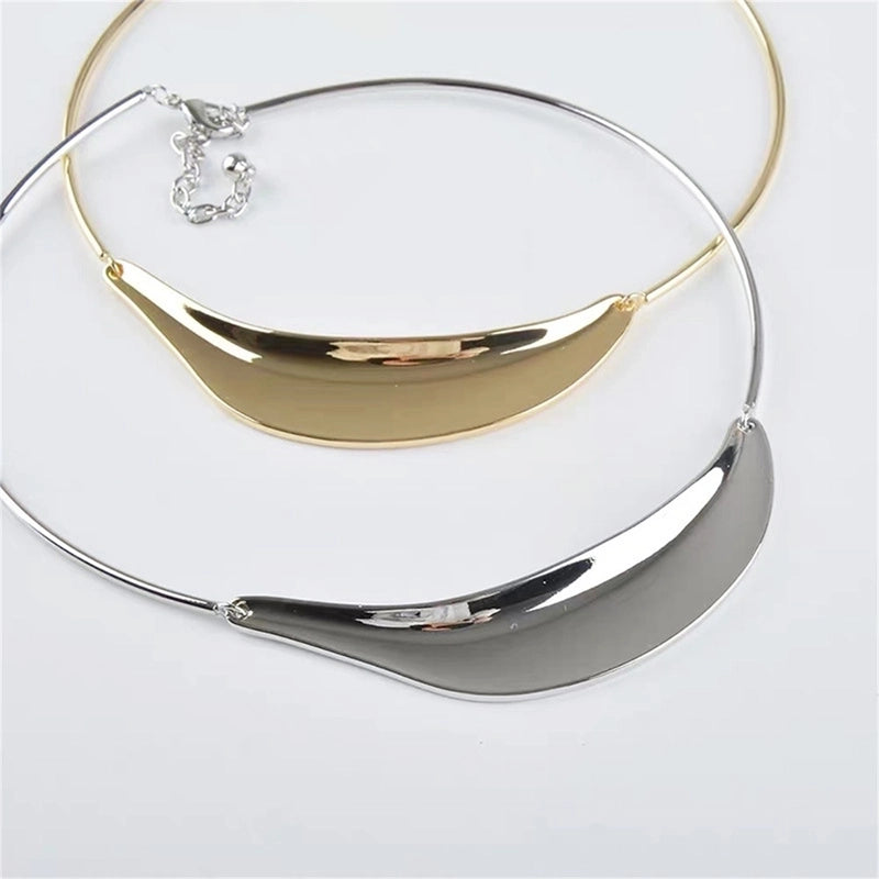 Casual Retro Geometric Gold Plated Silver Plated Copper Alloy Choker