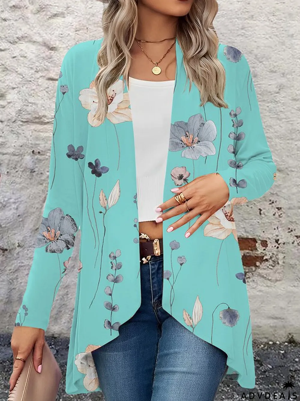 Casual Floral Kimono