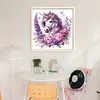 Floral Unicorn-11CT Stamped Cross Stitch 40*40cm/15.75*15.75in tapestrymarket