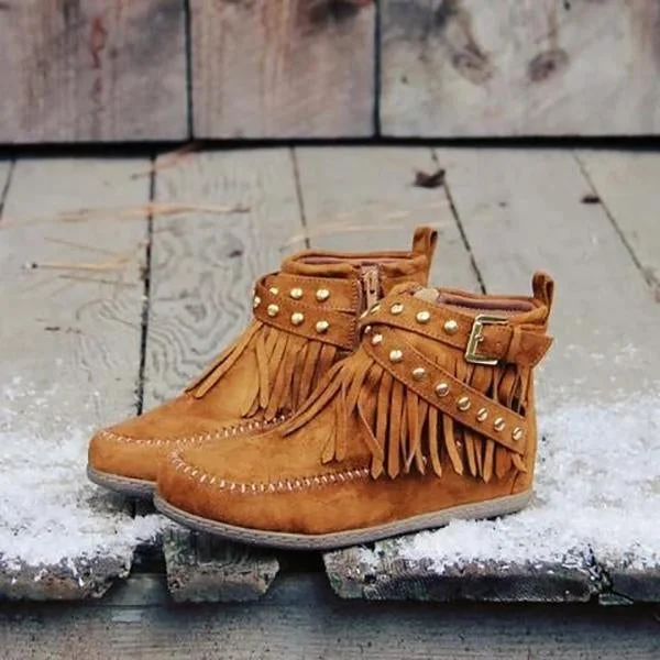 Women's Casual Vintage Ankle Boots