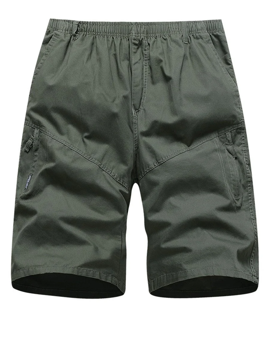 Men Pockets Casual Sports Shorts-06