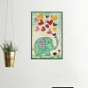 Love Elephant-14CT Stamped Cross Stitch 17*27cm/6.69*10.63in