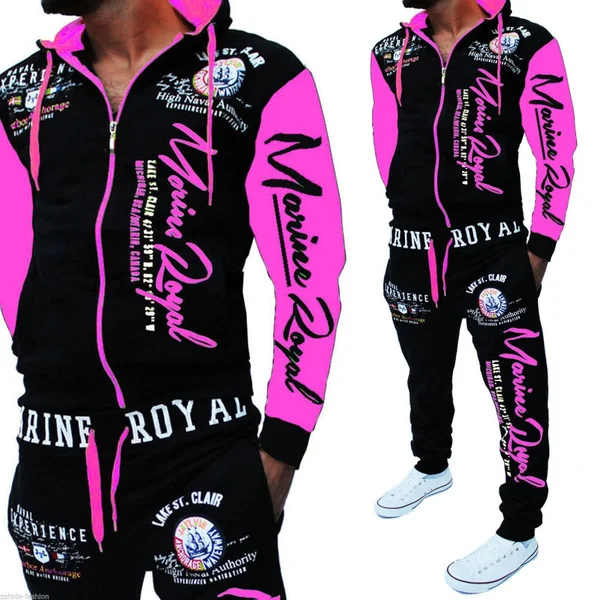 Men's Marine Royal Jogging Suit
