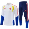 Colombia 26-27 1/4 Zip Tracksuit  White Chandal