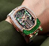 Jacob & Co Bugatti Chiron Tourbillon Baguette Yellow Sapphires BU800.40.AB.UA.A