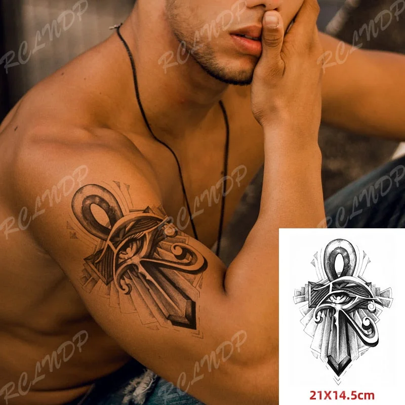 Waterproof Temporary Tattoo Sticker cartoon anime knife sexy girl cat Fake Tatto Flash Tatoo big size tattoos for Women Men