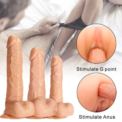 pornhint Pornhint Realistic Vibrating Dildo Suction Cup Anal Vagina Waterproof Sex Toy for Women
