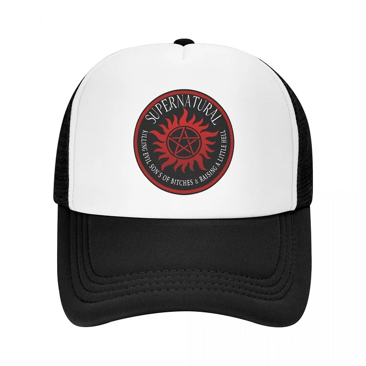 Personalized Supernatural Killing Evil Son Baseball Cap Sun Protection Men Women s Adjustable Trucker Hat Summer