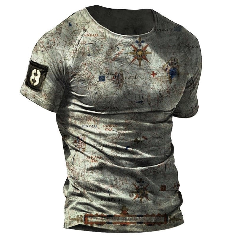 Nautical Map T-Shirt / [viawink] /