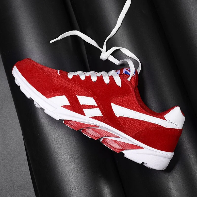 Mens Sport Sneakers Men Running Shoes 2021 High Quality Male Jogging Shoes Laces Athletic Sneakers Size 39-48 Tenis Masculino
