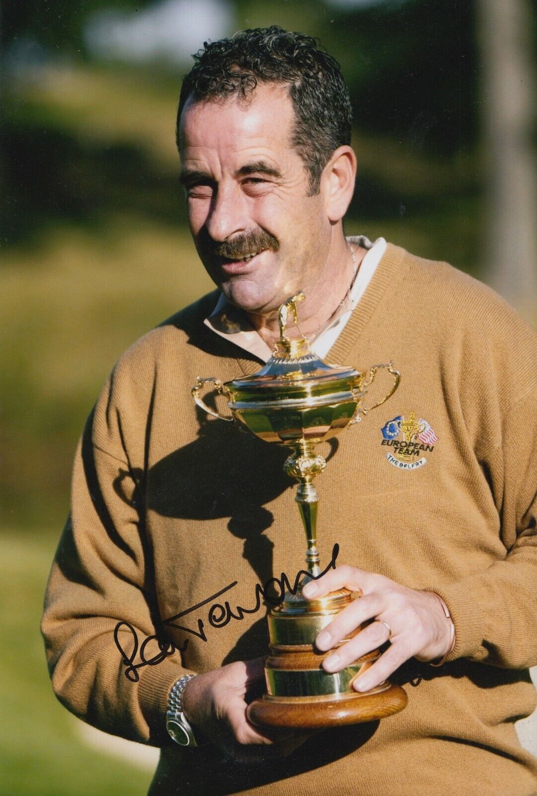 Sam Torrance Hand Signed 12x8 Photo Poster painting - Golf Autograph.
