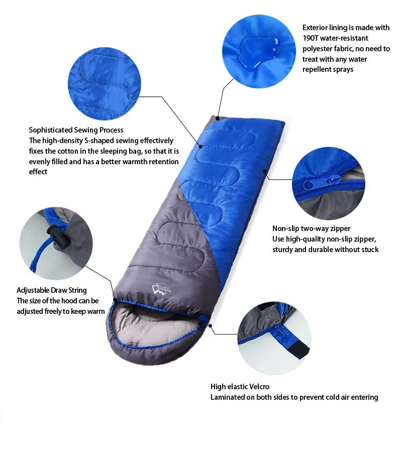 SB1004-Envelope Sleeping Bag High Quality Ripstop Wholesale Price of ...