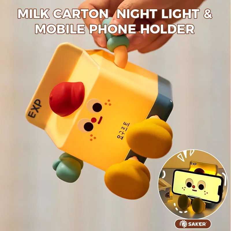 SAKER® Milk Carton Night Light