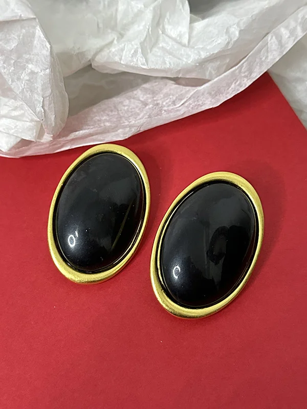 Split-Joint Geometric Earrings Accessories