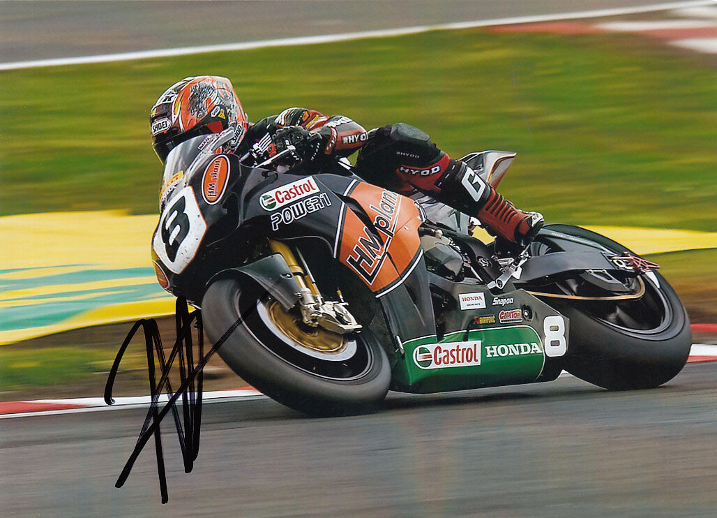 Ryuichi Kiyonari Hand Signed HM Plant BSB 7x5 Photo Poster painting 15.