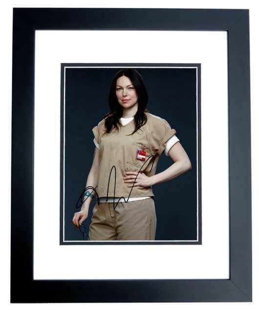 Laura Prepon Signed - Autographed Orange is the new Black 8x10 inch Photo Poster painting FRAMED