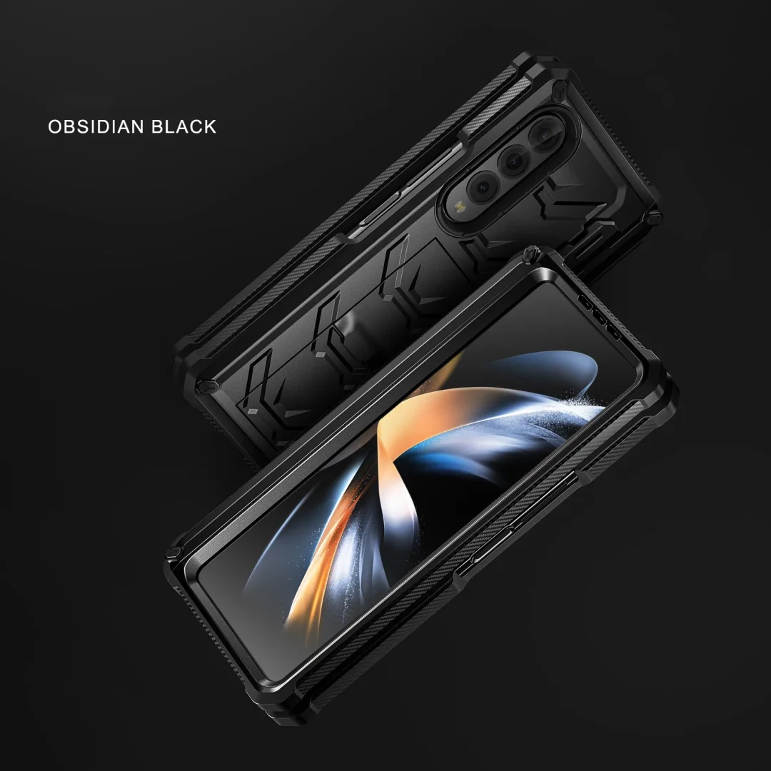 Suitable For Samsung ZFold3/4 Bracket With Pen Slot Mobile Phone Case