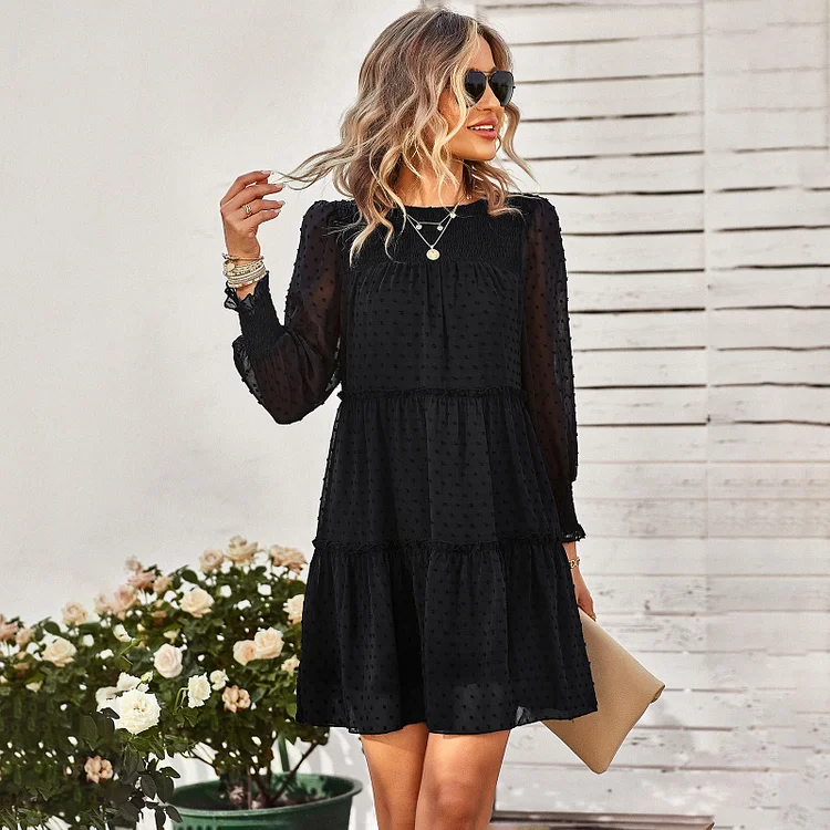 Fashion Lace Floral Elegant Casual Party Mini Dress