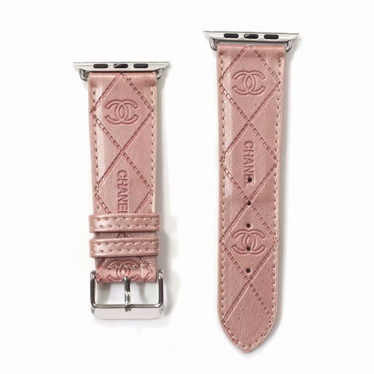 Embossing 3D Leather Apple Watch Band--[GUCCLV]
