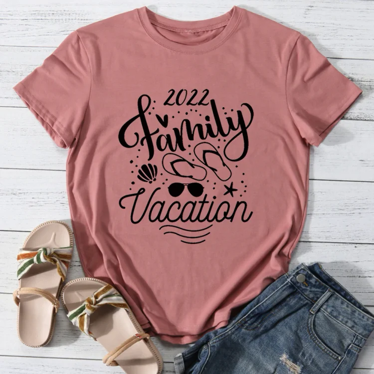 Family vacation 2022 T-shirt Tee-013699