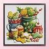 Christmas Cooky-14CT Stamped Cross Stitch 53*53cm/20.87*20.87in tapestrymarket
