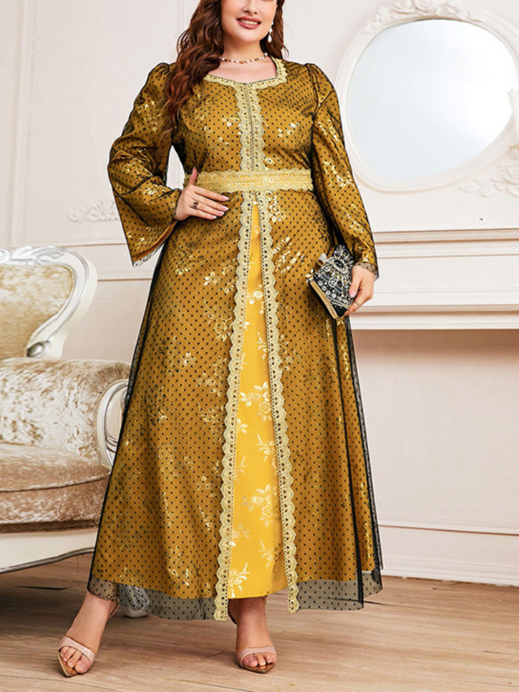 Elegant High Waist Loose A Line Dress | Oxredo Shop Ramadan Sale