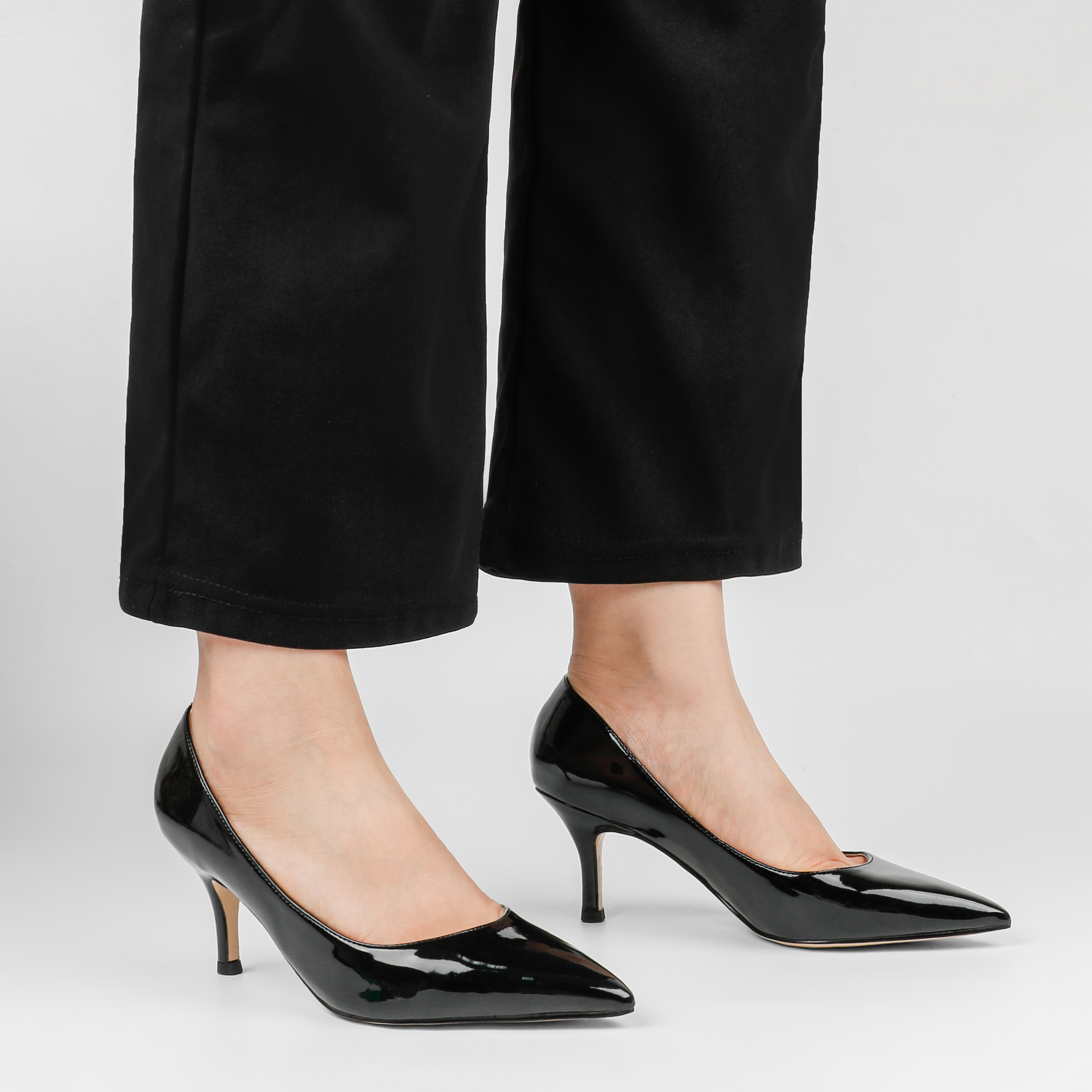 2.36" Kitten Heels Pumps Comfortable Women Daily Shoes-MERUMOTE