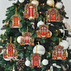 8Pcs Diamond Painting Acrylic Christmas Theme Hanging Decorations