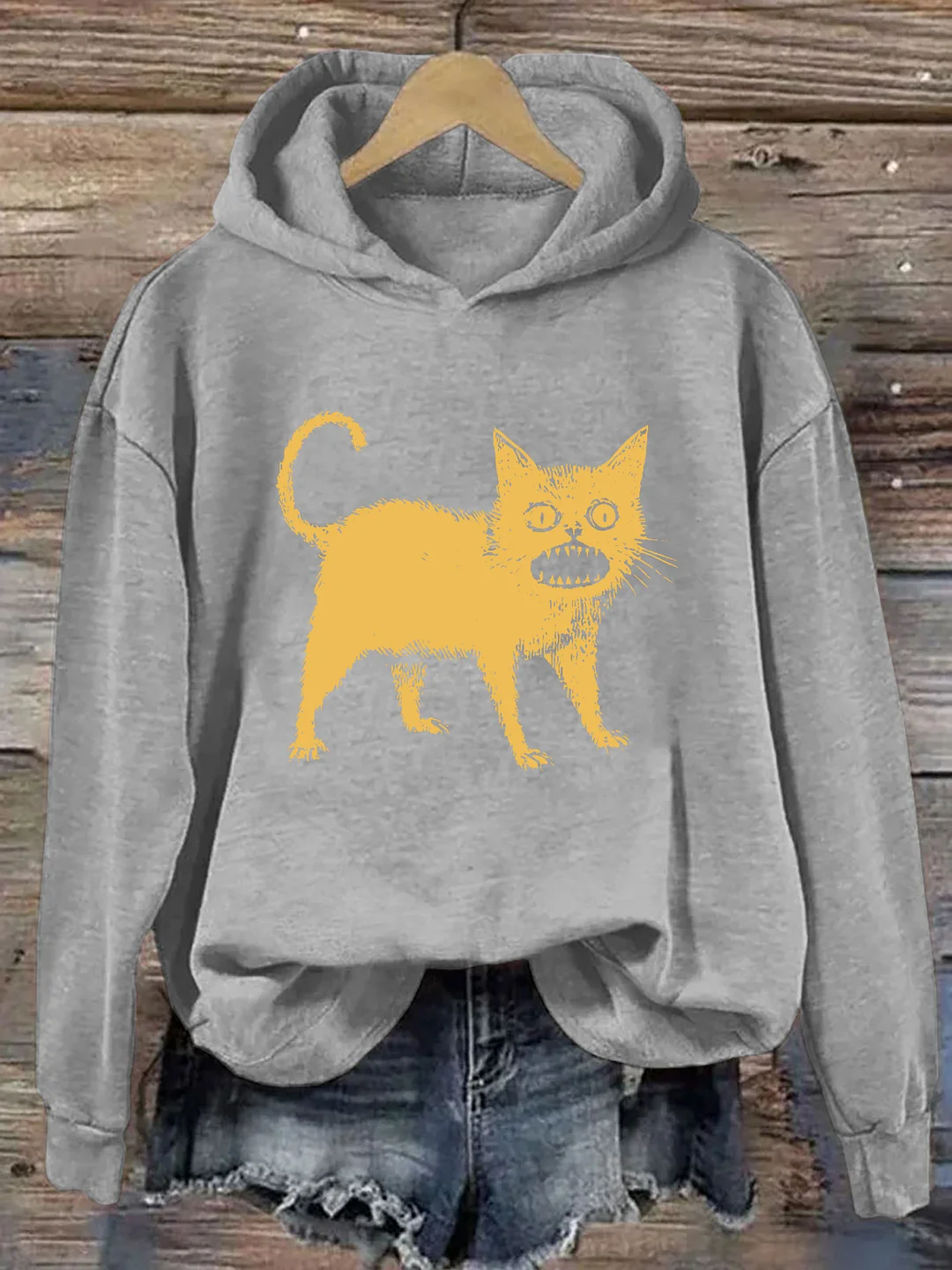 Horrible Japanese Cat Hoodie
