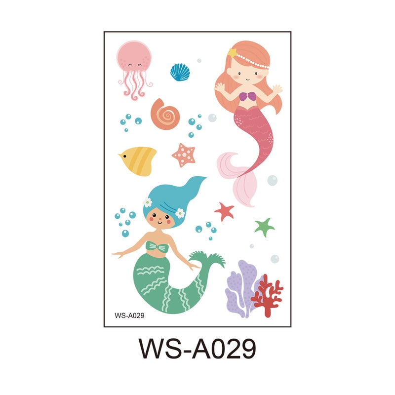 Mermaid Pet Tattoos & Body Art 1 Piece