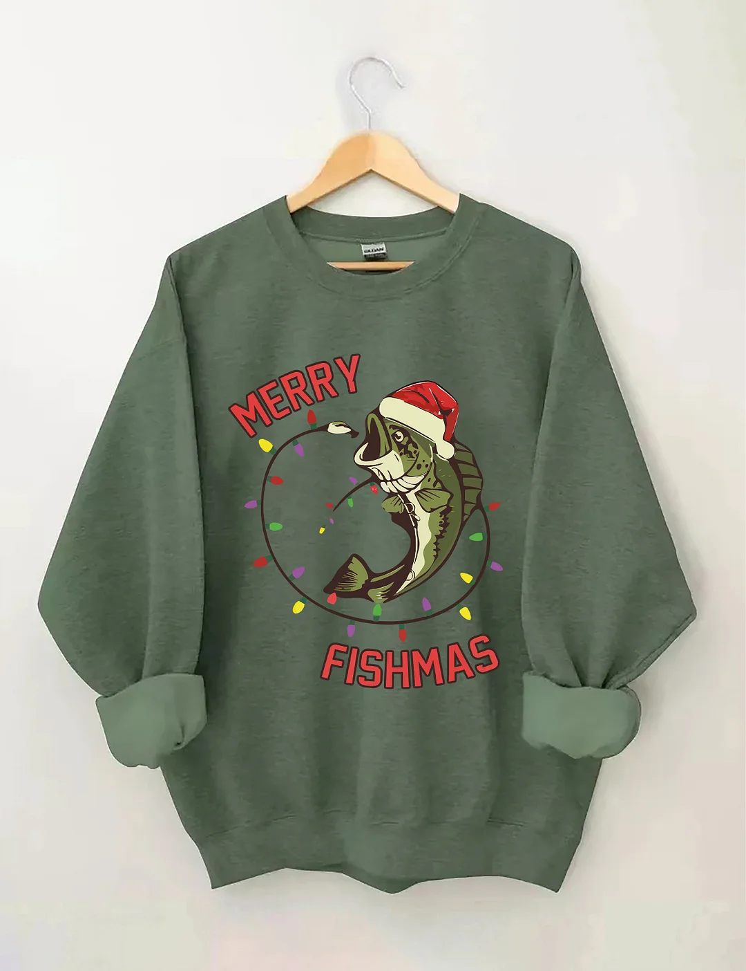 Merry Fishmas Sweatshirt