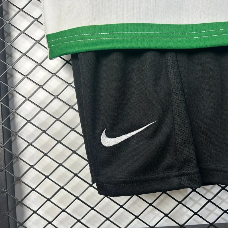 25/26 Sporting Lisbon Home Kids Kit Football Shirt Thai Quality