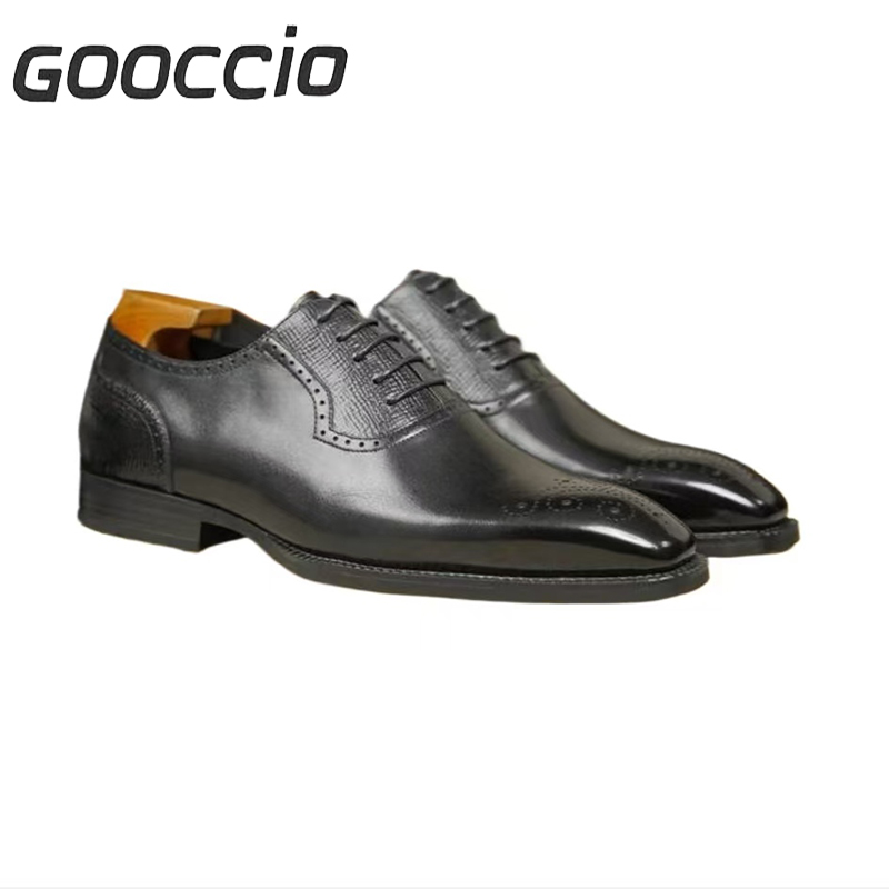 CW192 Cowhide Dress Shoes/Oxford Shoes For Men GOOCCIO-CW-Series  