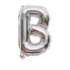 20PCS English Letters 16" Aluminum Film Golden Silver Rose Gold Balloons Birthday Party Decor